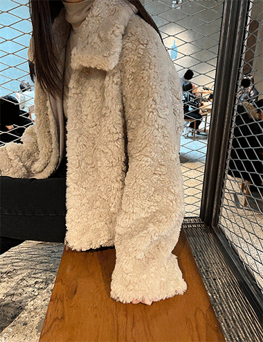 soft baby fur jacket/ 한정수량/20%할인/당일출고!