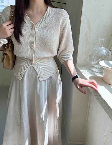 june paper cotton cardigan&amp;top/당일출고